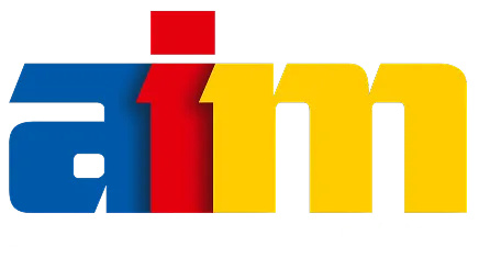 Logo blanc AIM Solutions