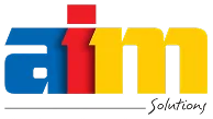 Logo AIM Solutions avec signature