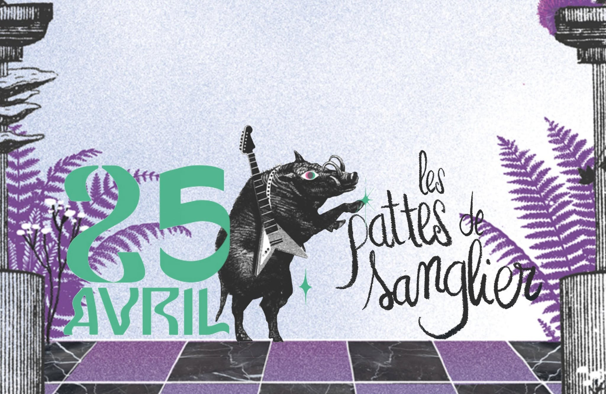 Affiche Les Pattes de Sanglier – entreprise AIM Solutions