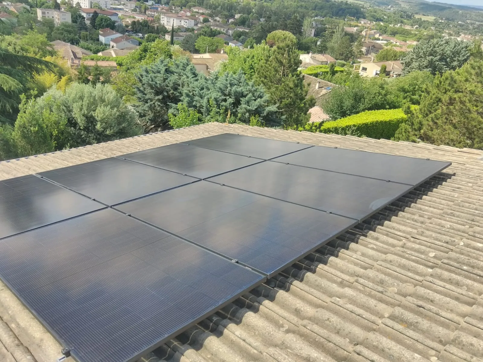 Installation photovoltaïque 4 kWc, vue 3 – AIM Solutions