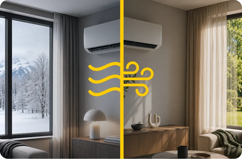Climatiseur réversible été hiver – installation climatisation Valence